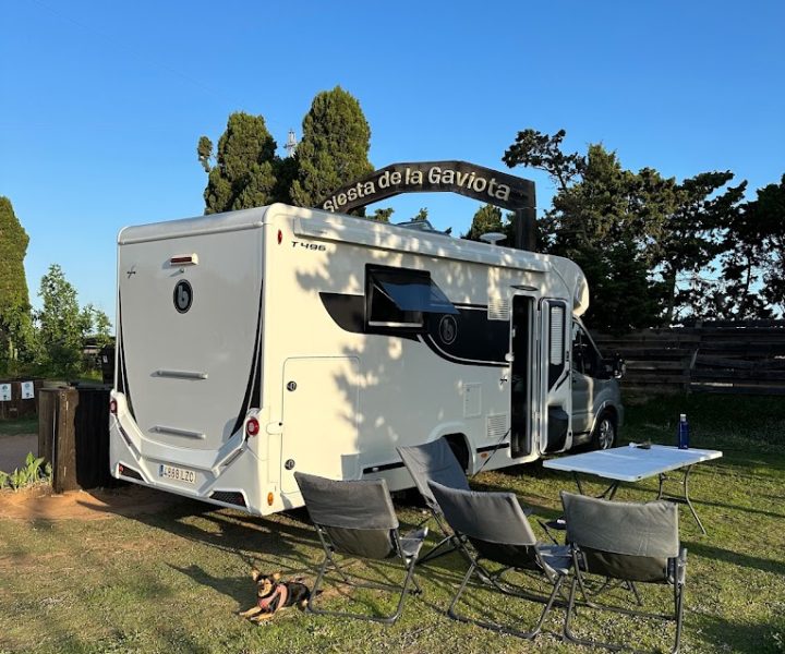 Acampando en la Siesta de la Gaviota con autocaravana